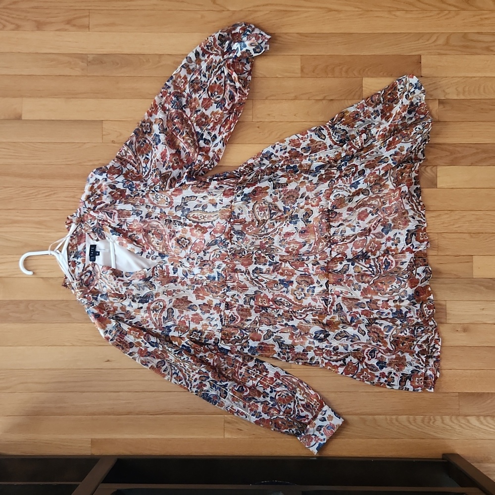 1.State knee length dress, XL, Burnt-Orange , Navy Blue with Gold accents